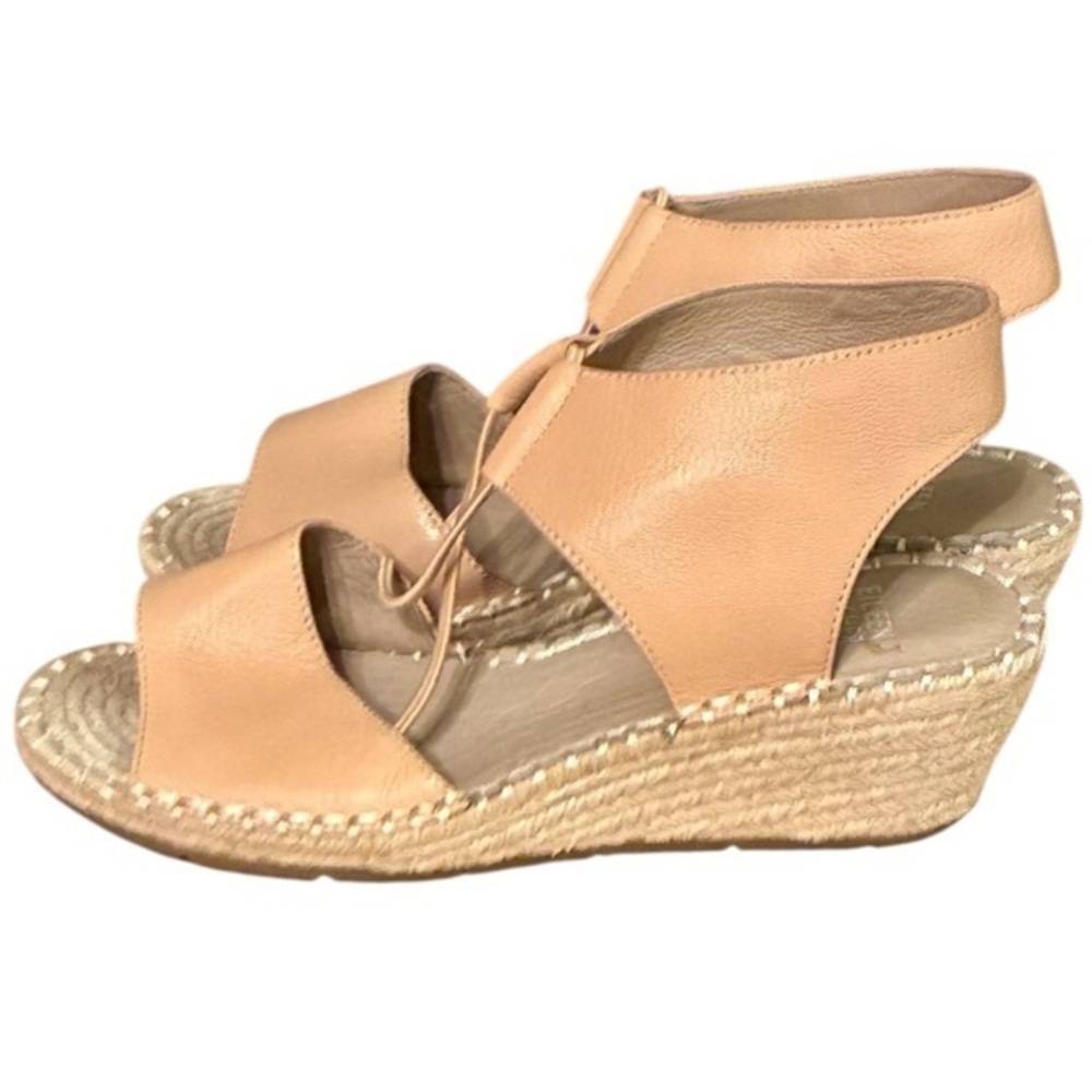 Women’s Neutral Tan Espadrille Wedge Sandals